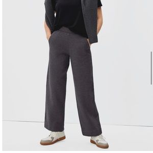 Track Wideleg Pants from Everlane, size XS